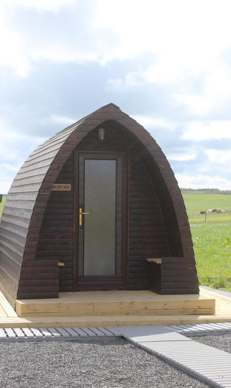 Hillside Camping Pods And Shepherd'S Hut Wick  Exteriör bild